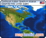 Continuum Autism Spectrum Alliance  satellite map