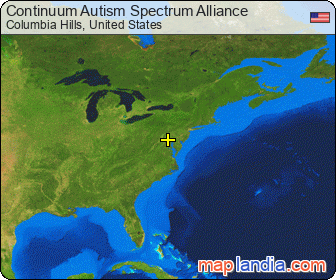 Continuum Autism Spectrum Alliance  satellite map
