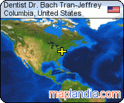 Dentist Dr. Bach Tran-Jeffrey satellite map