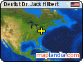 Dentist Dr. Jack Hilbert satellite map