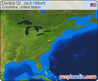 Dentist Dr. Jack Hilbert satellite map