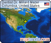 Dentist Dr. Millard Mazer satellite map