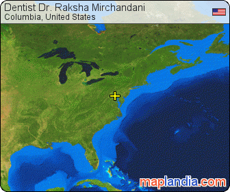 Dentist Dr. Raksha Mirchandani satellite map