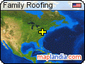 Family Roofing satellite map