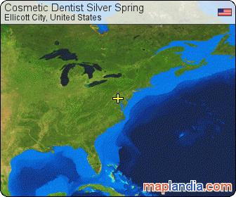 Cosmetic Dentist Silver Spring satellite map