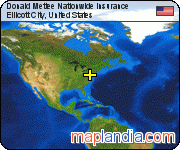 Donald Mettee Nationwide Insurance satellite map