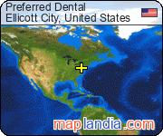 Preferred Dental satellite map