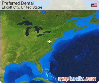 Preferred Dental satellite map