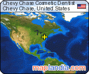 Chevy Chase Cosmetic Dentist satellite map