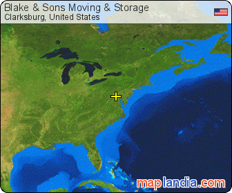 Blake & Sons Moving & Storage  satellite map