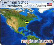 Feynman School satellite map