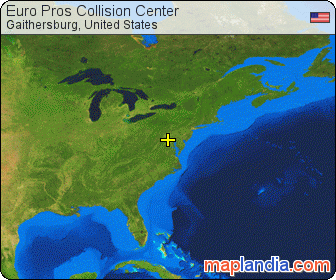 Euro Pros Collision Center satellite map