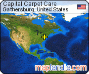 Capital Carpet Care satellite map