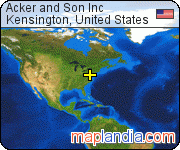 Acker and Son Inc satellite map