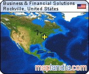 Business & Financial Solutions satellite map