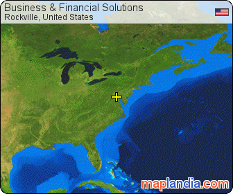 Business & Financial Solutions satellite map