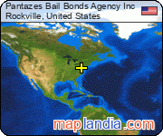 Pantazes Bail Bonds Agency Inc satellite map