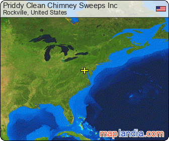 Priddy Clean Chimney Sweeps Inc satellite map