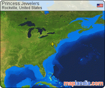 Princess Jewelers satellite map