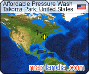 Affordable Pressure Wash satellite map