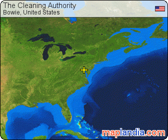 The Cleaning Authority satellite map