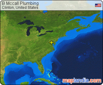 B Mccall Plumbing satellite map