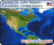 Dentist Dr. John Wilson satellite map