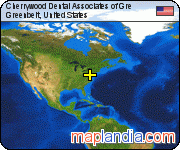 Cherrywood Dental Associates of Gre satellite map
