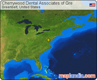 Cherrywood Dental Associates of Gre satellite map