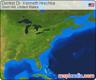 Dentist Dr. Kenneth Hrechka satellite map