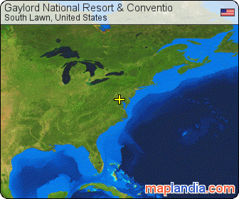 Gaylord National Resort & Conventio satellite map