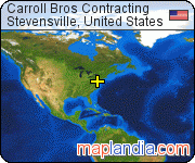 Carroll Bros Contracting satellite map