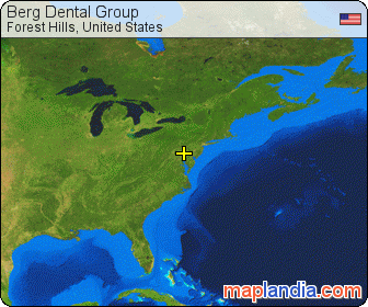 Berg Dental Group satellite map