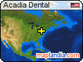 Acadia Dental satellite map
