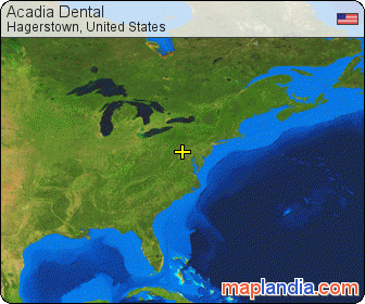 Acadia Dental satellite map