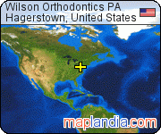 Wilson Orthodontics PA satellite map