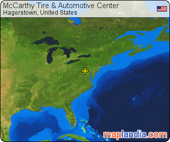 McCarthy Tire & Automotive Center satellite map