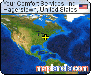 Your Comfort Services, Inc. satellite map