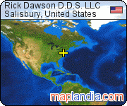 Rick Dawson D.D.S. LLC satellite map