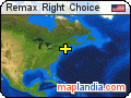 Remax Right Choice satellite map