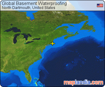 Global Basement Waterproofing satellite map