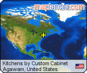 Kitchens by Custom Cabinet satellite map