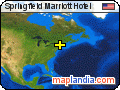 Springfield Marriott Hotel satellite map