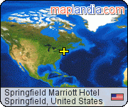 Springfield Marriott Hotel satellite map