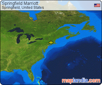 Springfield Marriott satellite map