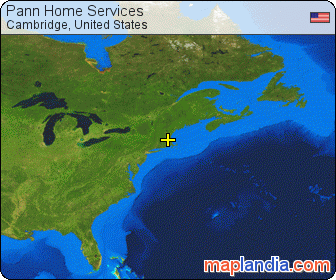Pann Home Services satellite map