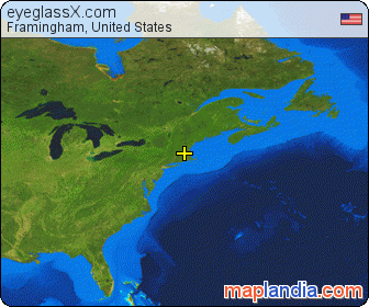 eyeglassX.com satellite map