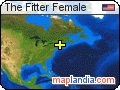 The Fitter Female satellite map