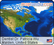 Dentist Dr. Patricia Wu satellite map