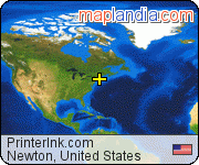 PrinterInk.com satellite map